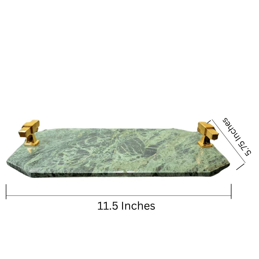 Green Majesty Marble Tray