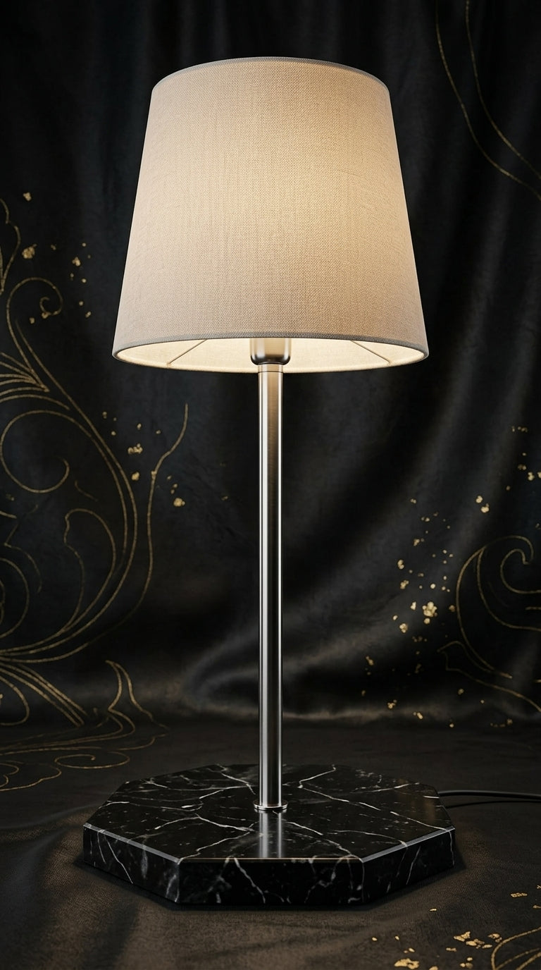 Nero Black LED Lamp