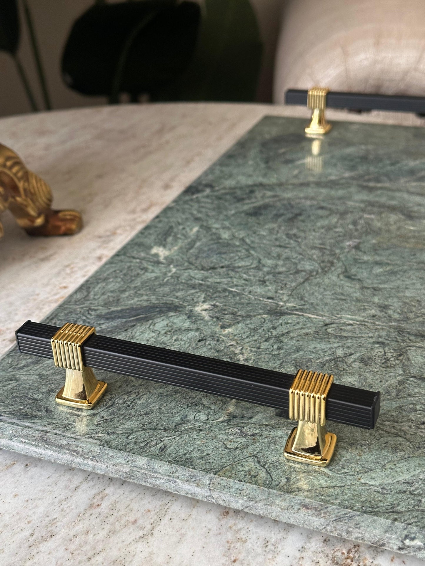Green Luxury Rectangle Platter