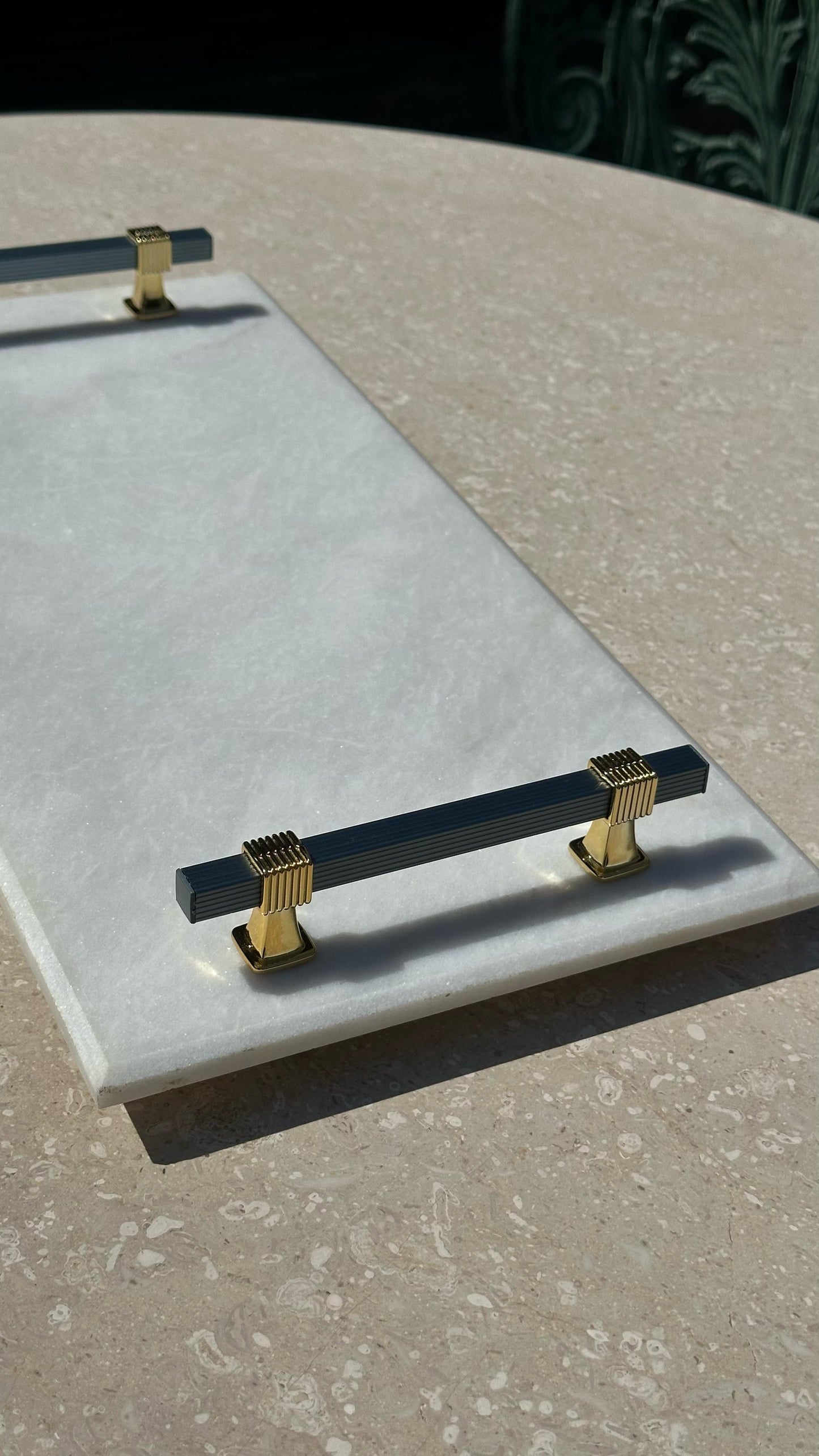 Carrara White Rectangle Platter