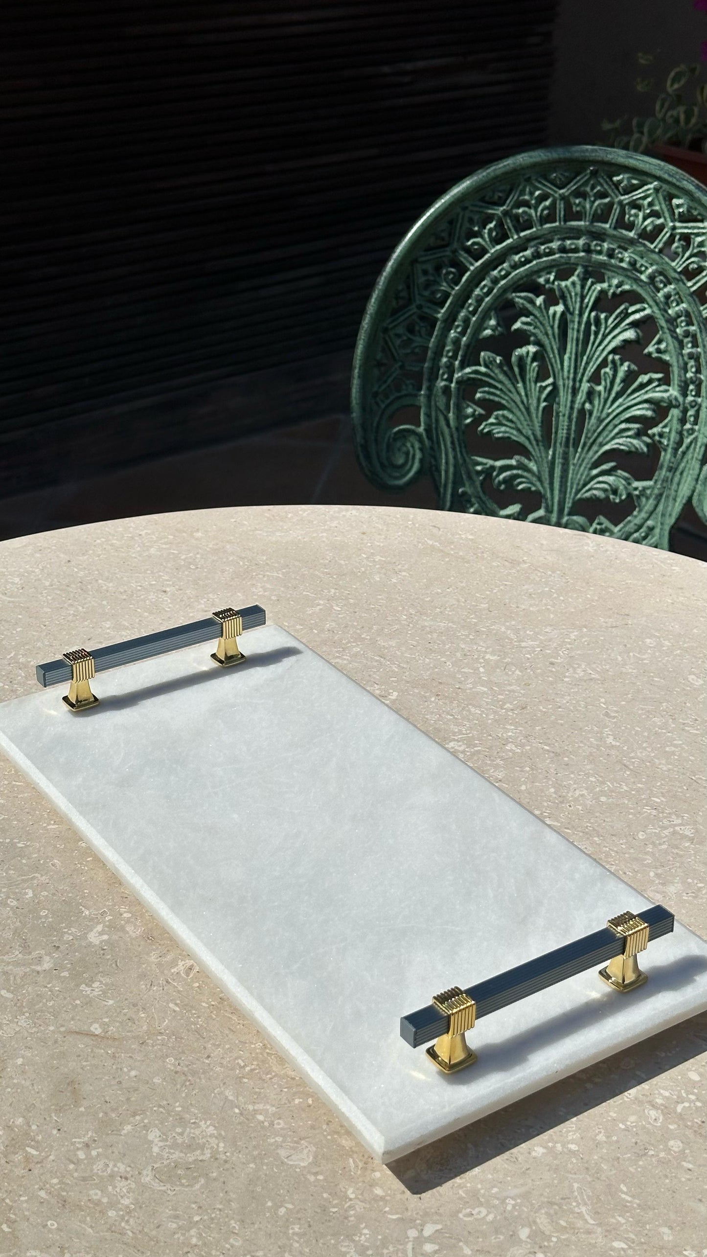 Carrara White Rectangle Platter