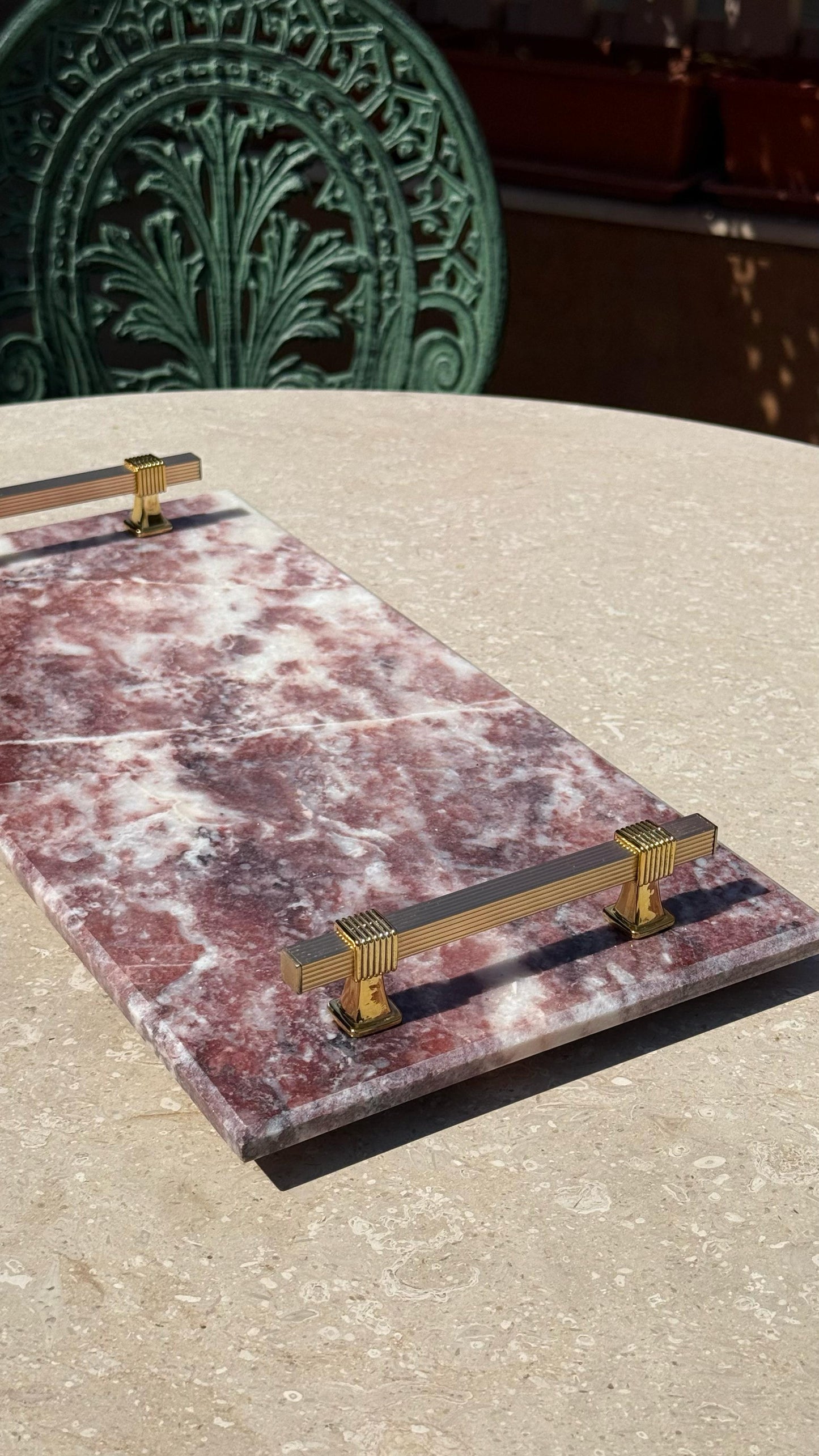 Red Velvet Rectangle Platter