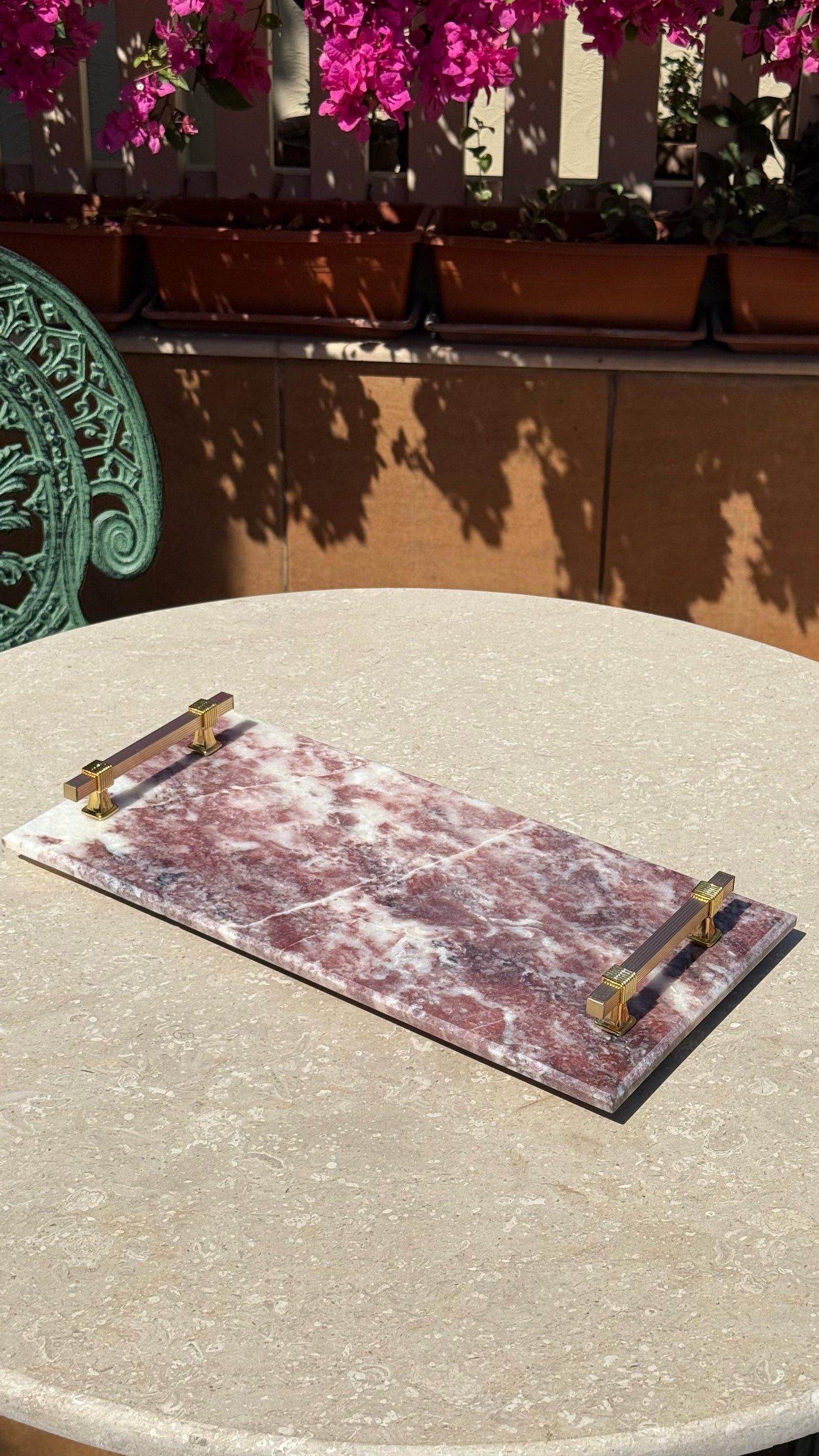 Red Velvet Rectangle Platter