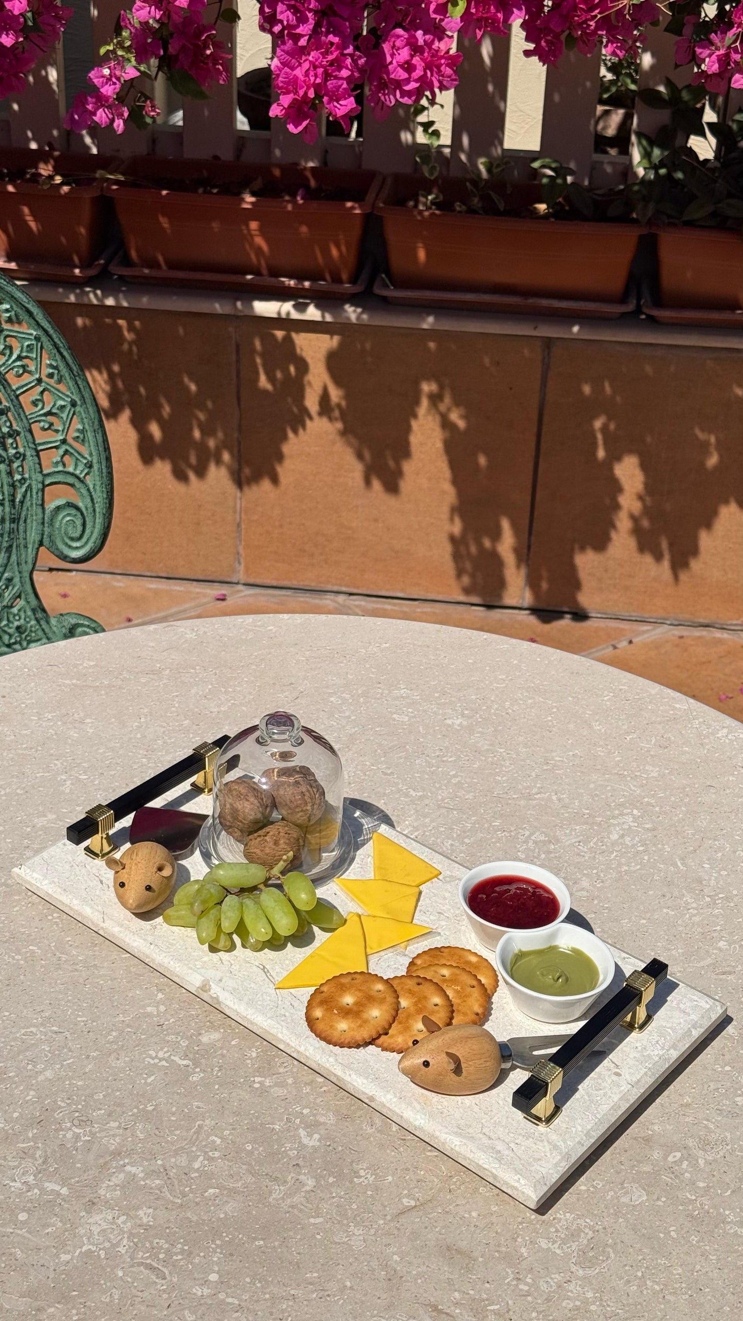 Cream Luxury Rectangle Platter