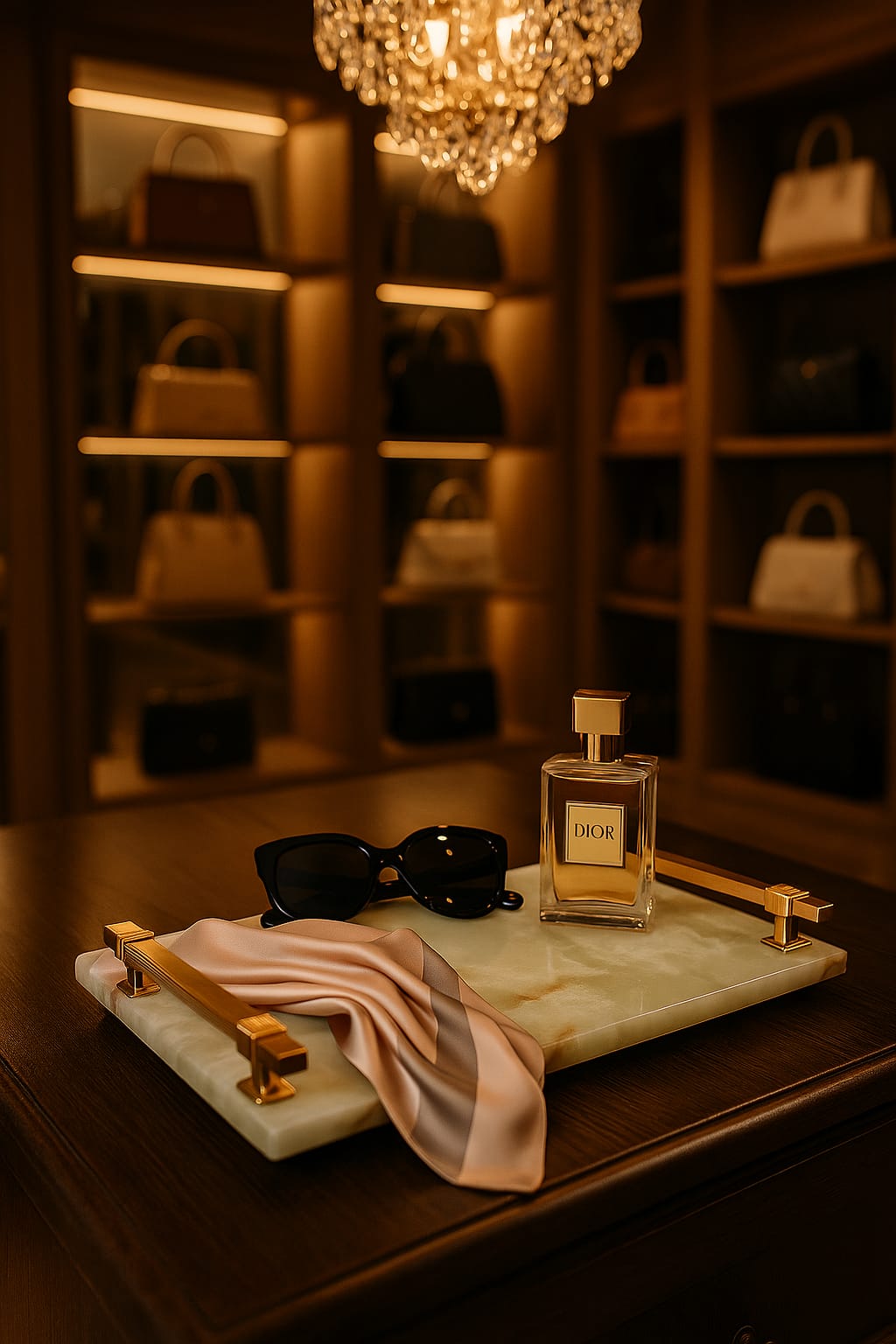 Onyx Luxury Marble Tray