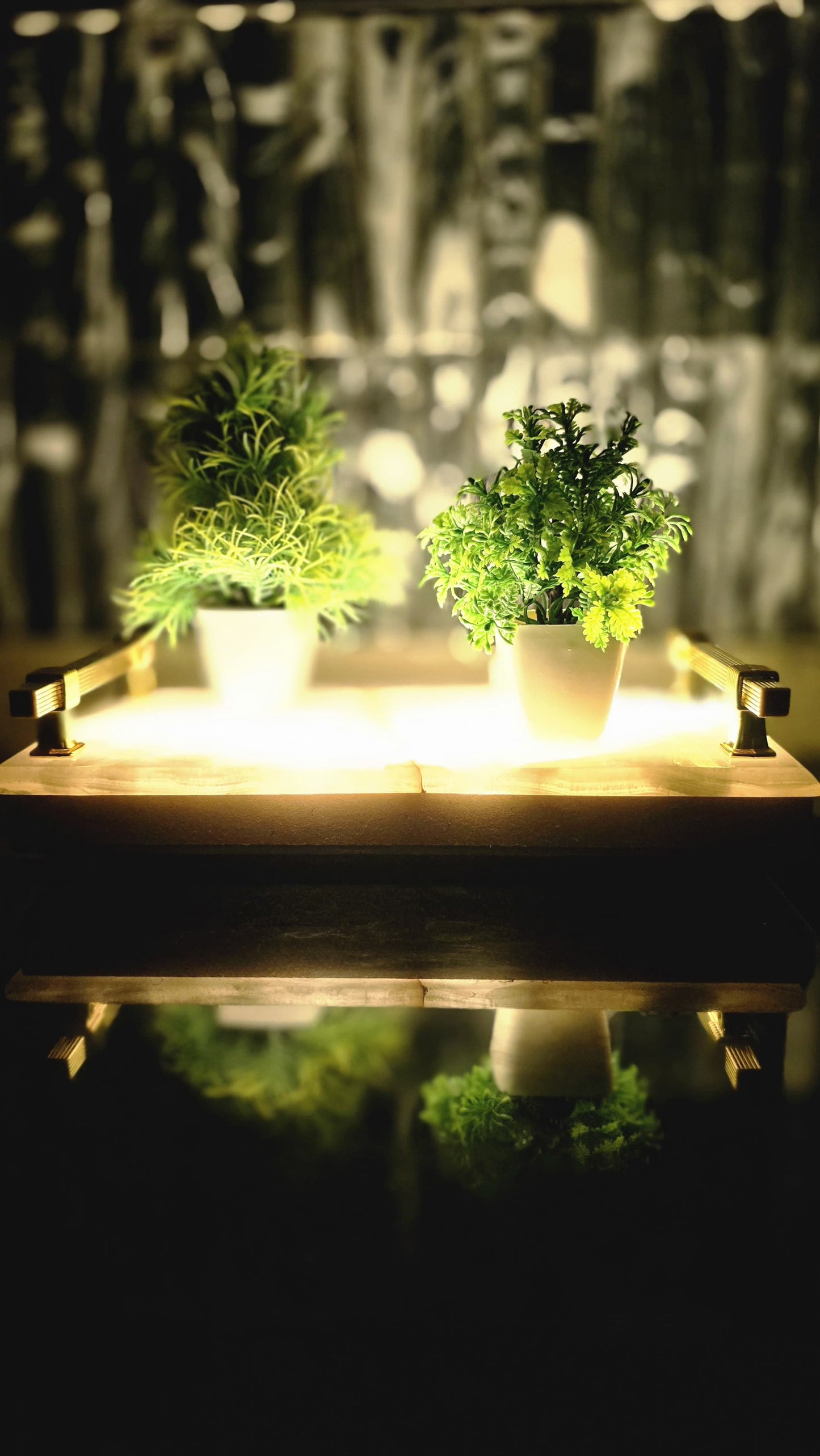 Onyx LED Glow Stone Tray