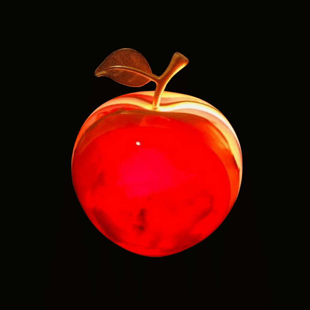 Apple Onyx Lamp