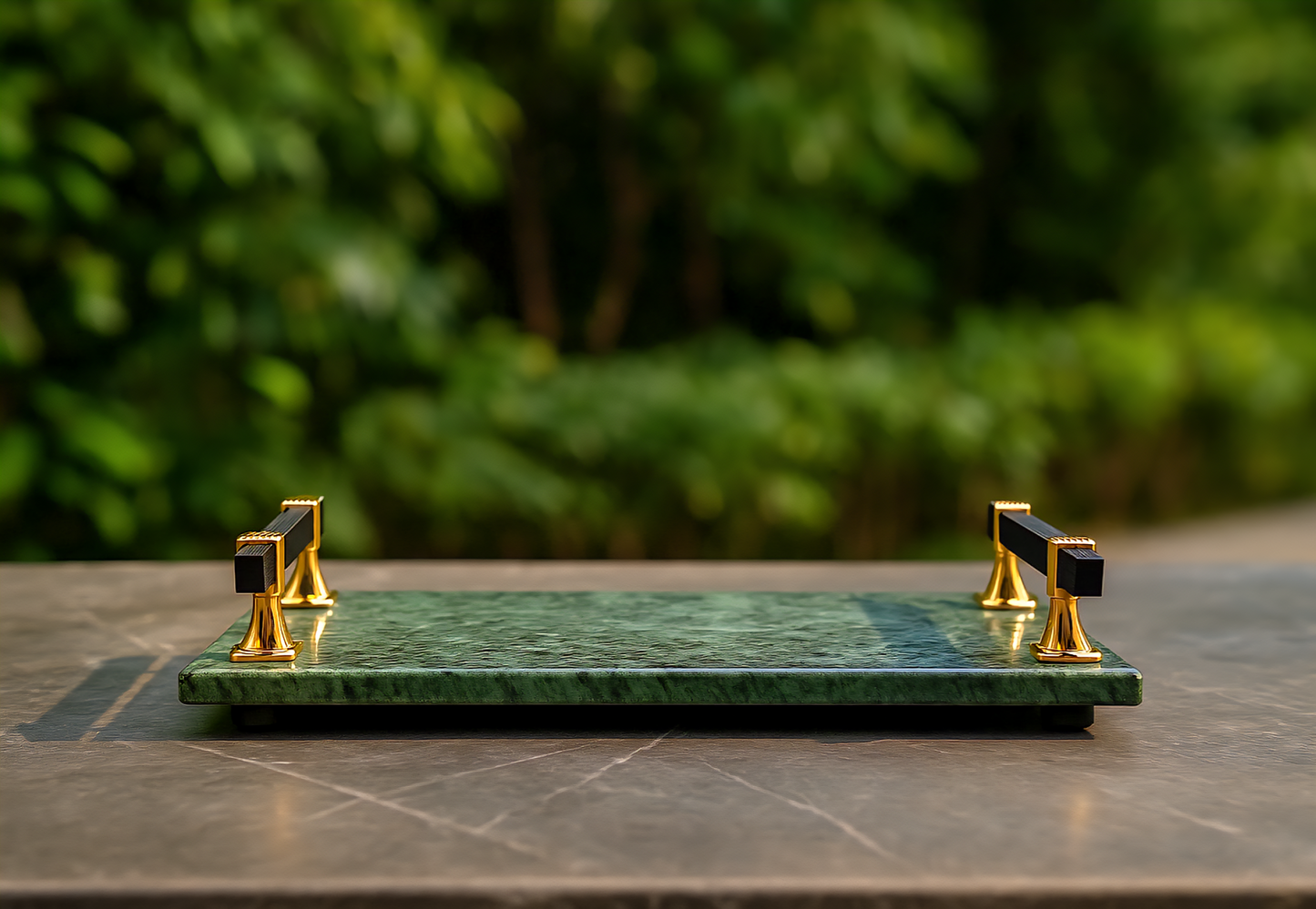 Green Luxury Marble Tray