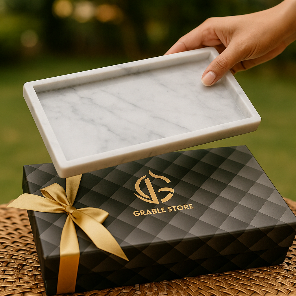 Carrara Bathroom Tray