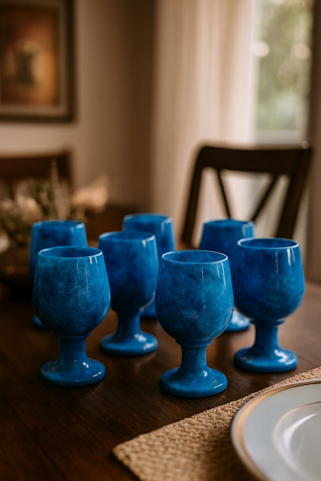 Onyx Wine Glass Set - Pack of 6