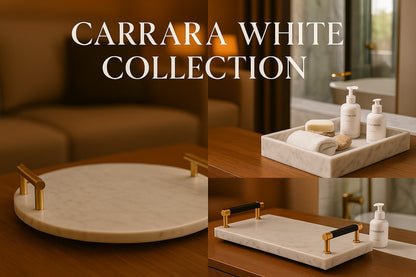 Carrara White Collection – Timeless. Serene. Sophisticated.