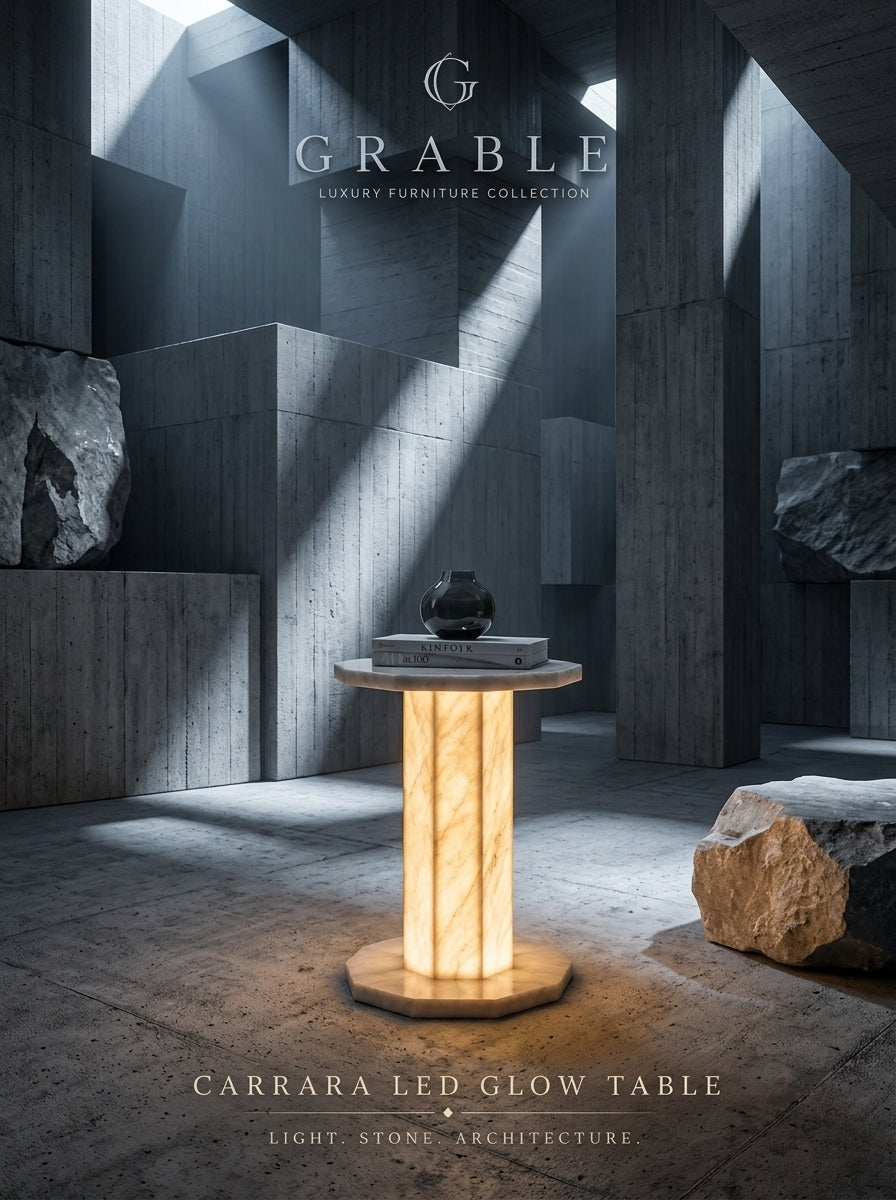 Carrara LED Glow Table