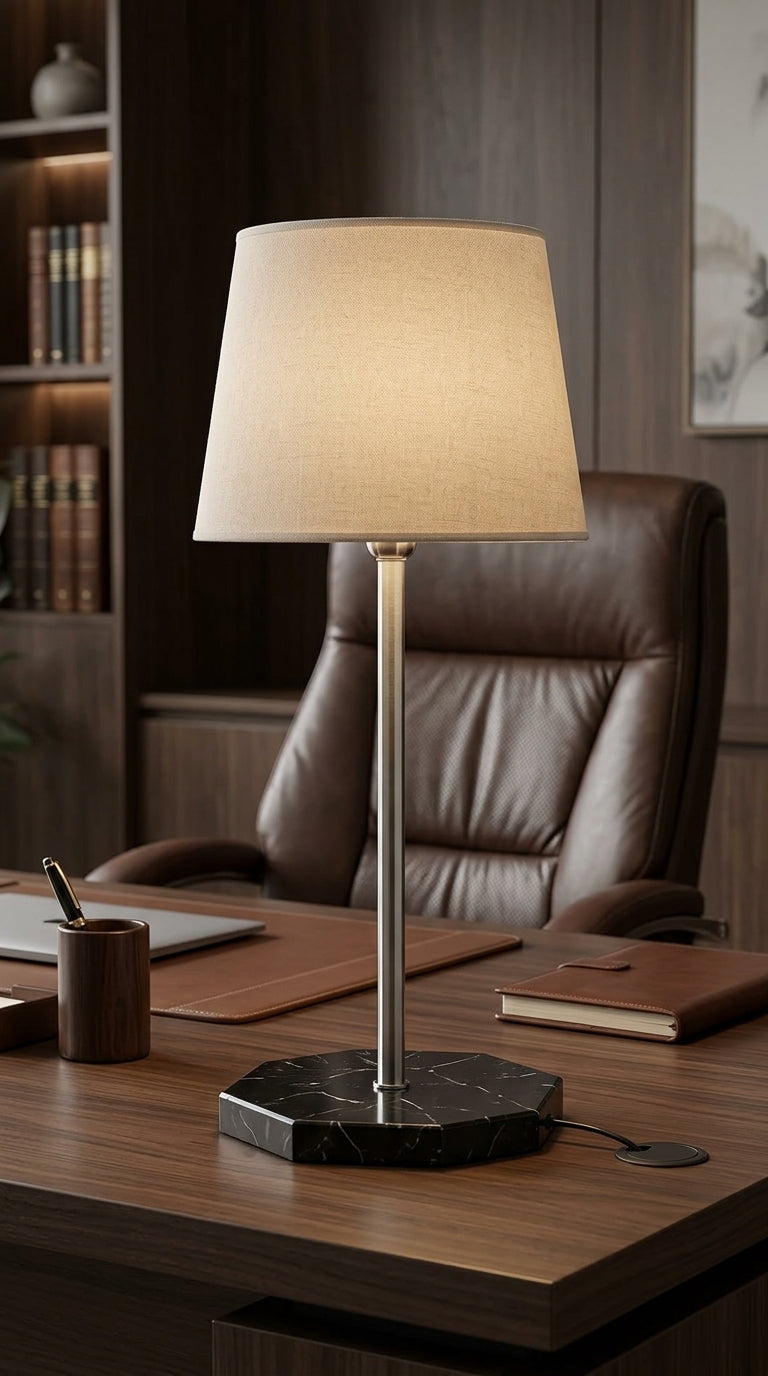 Nero Black LED Lamp