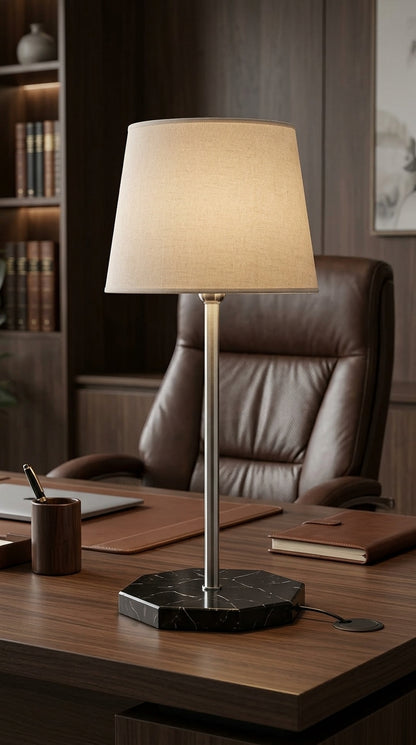 Nero Black LED Lamp