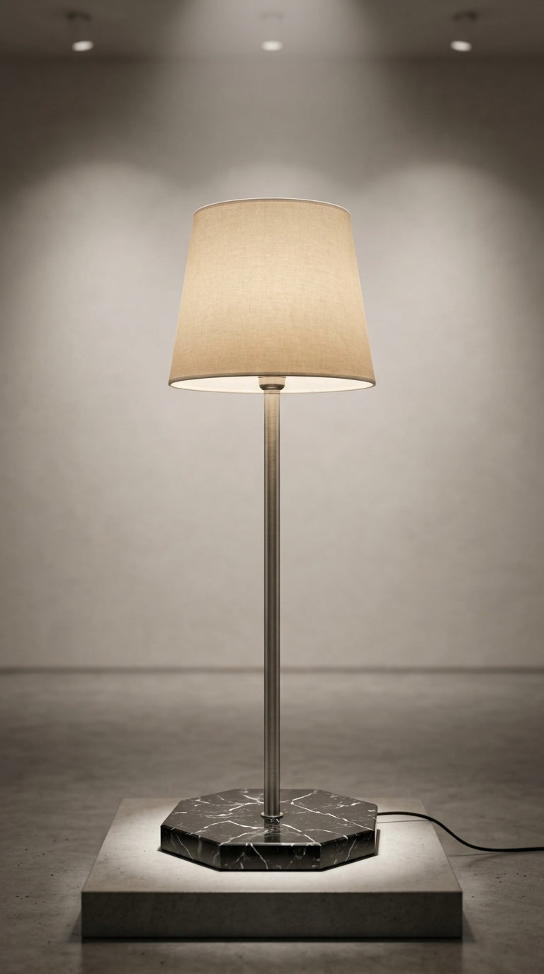 Nero Black LED Lamp