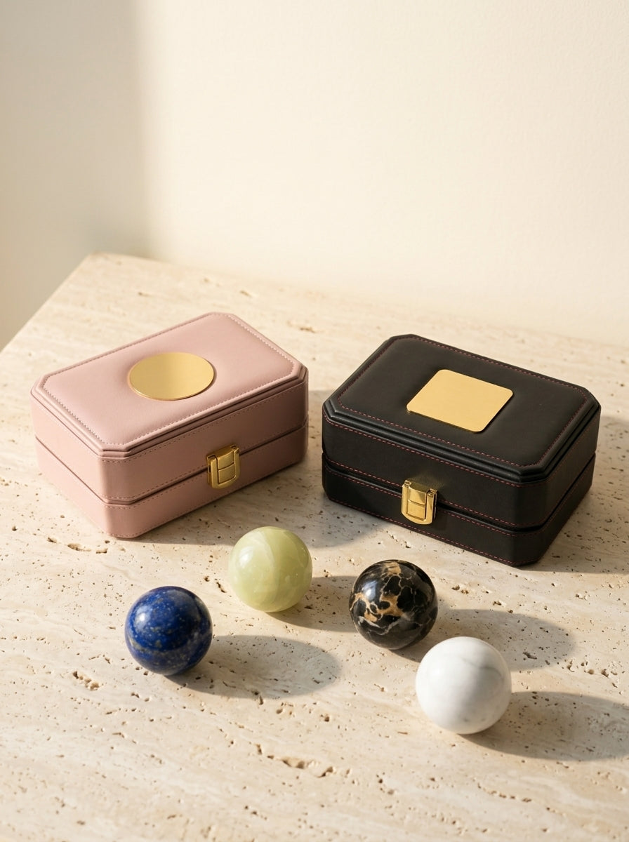 Premium Marble Stress Balls with Gift Box