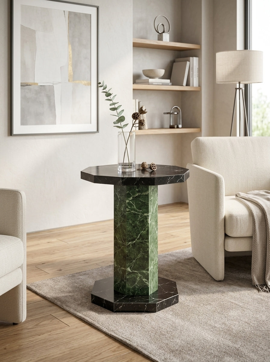 Emerald Green Side Table