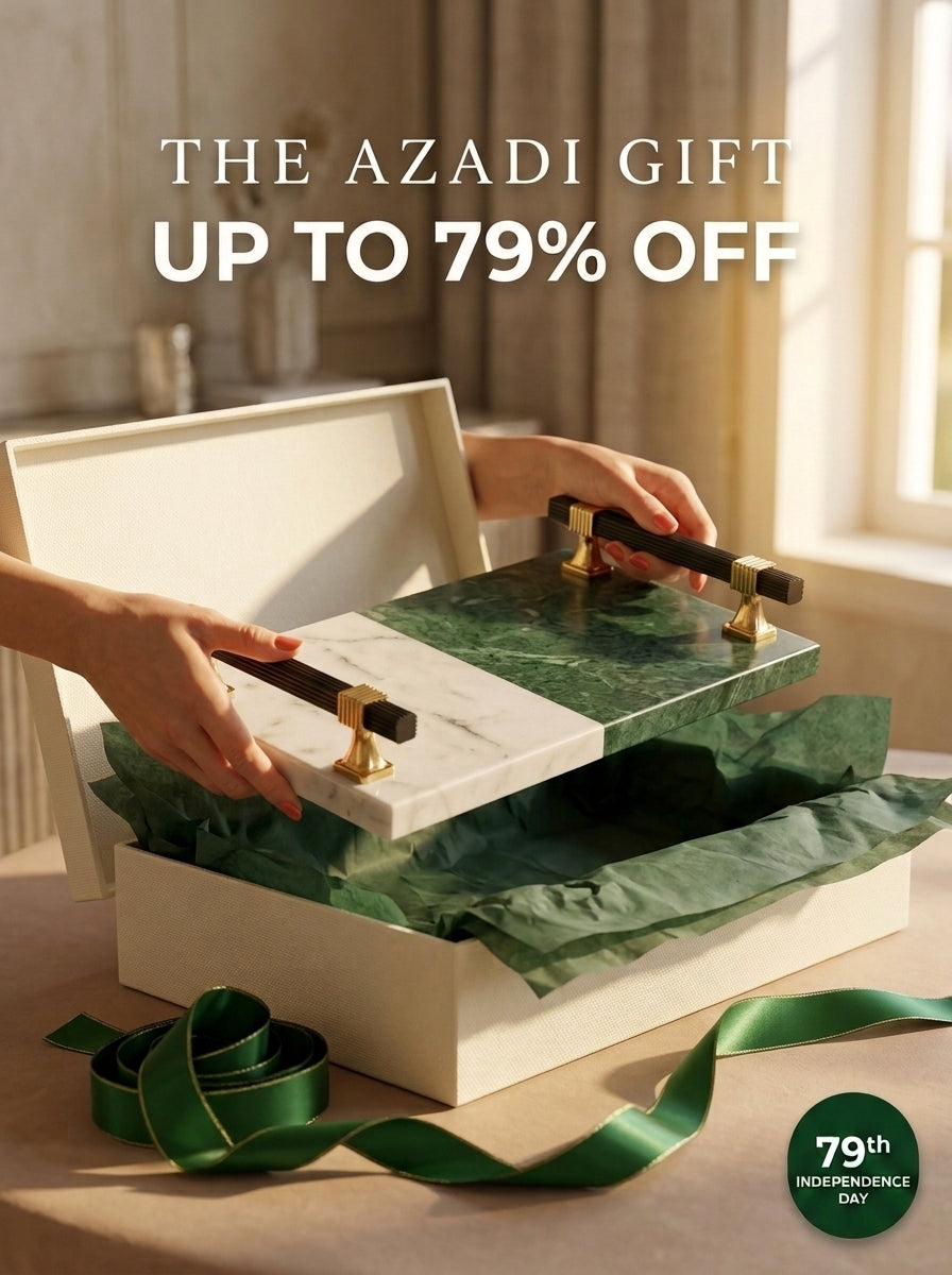 Azadi Luxury Marble Tray