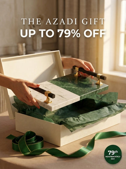 Azadi Luxury Marble Tray