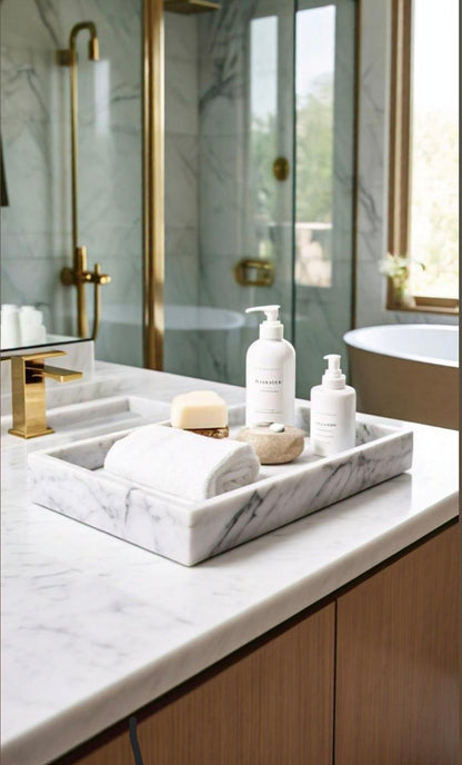 Carrara Bathroom Tray