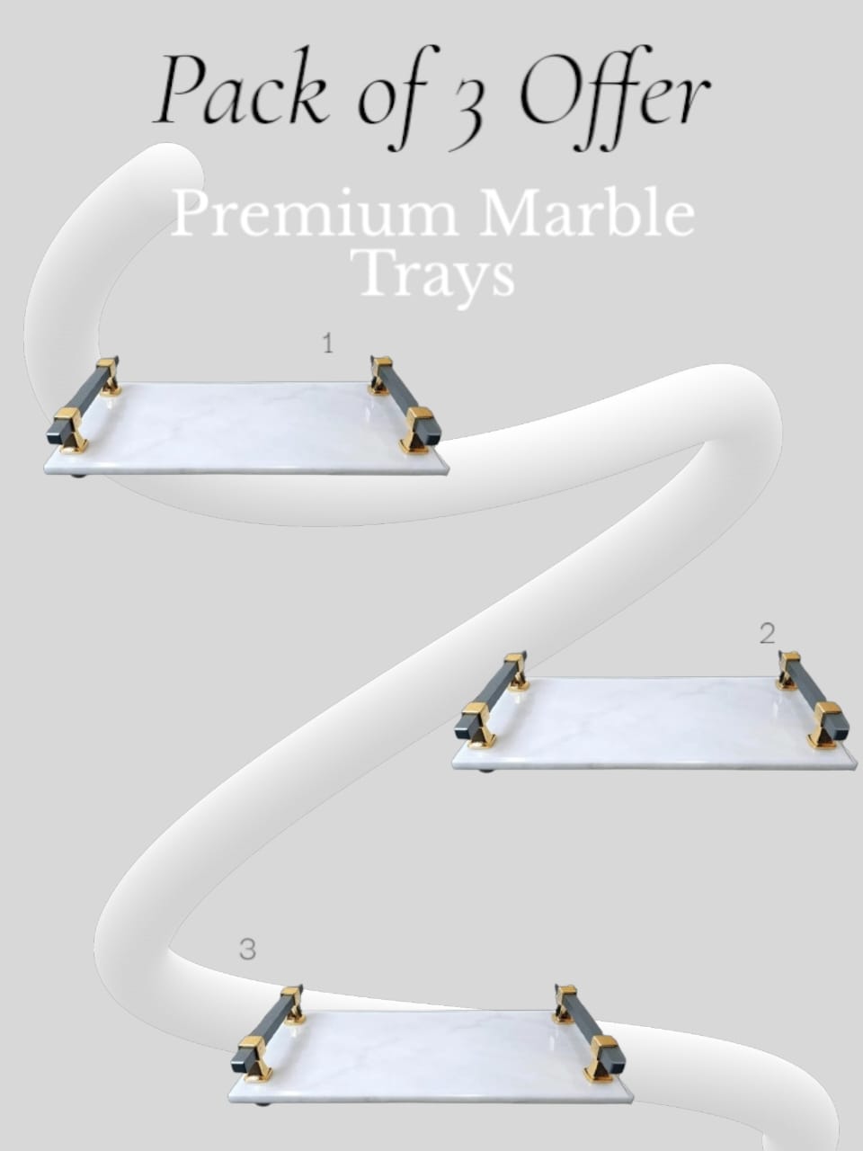 Pack of 3 Premium Trays Offer