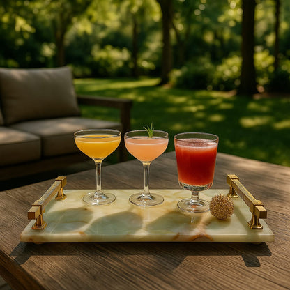 Onyx Luxury Marble Tray
