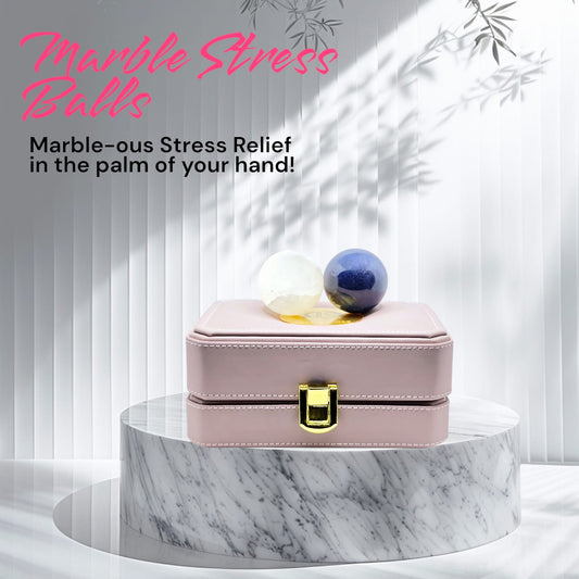 Premium Marble Stress Balls with Gift Box