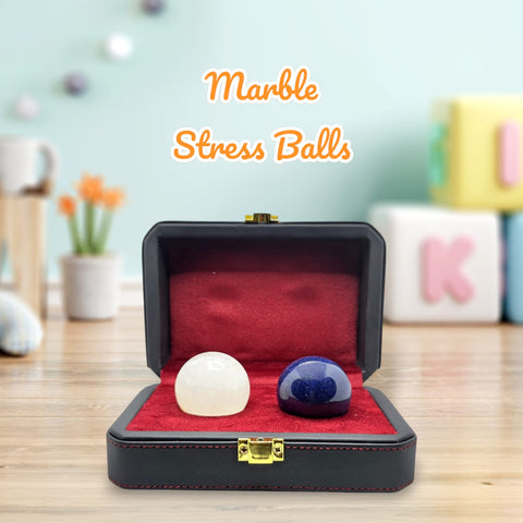 Premium Marble Stress Balls with Gift Box