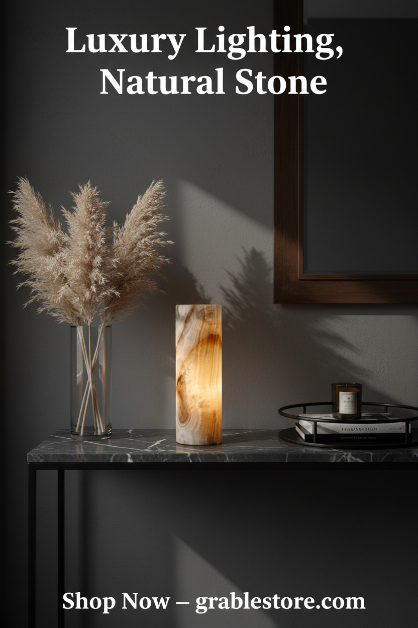 Onyx Cylinder Ambient Lamp