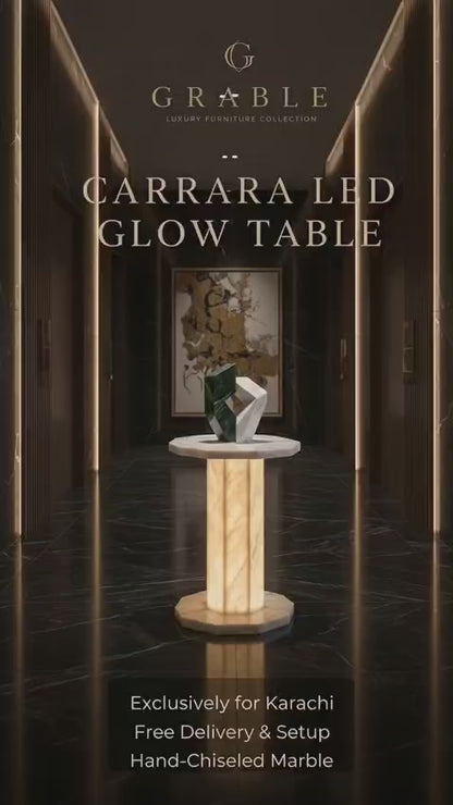 Carrara LED Glow Table
