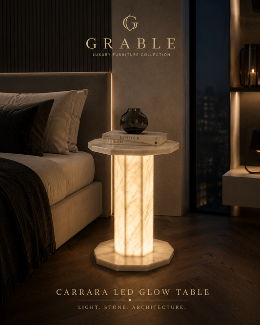 Carrara LED Glow Table