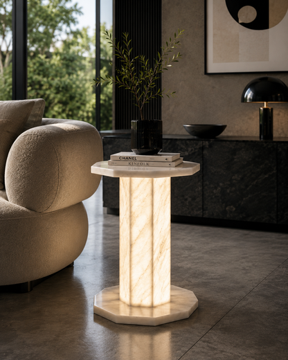 Carrara LED Glow Table