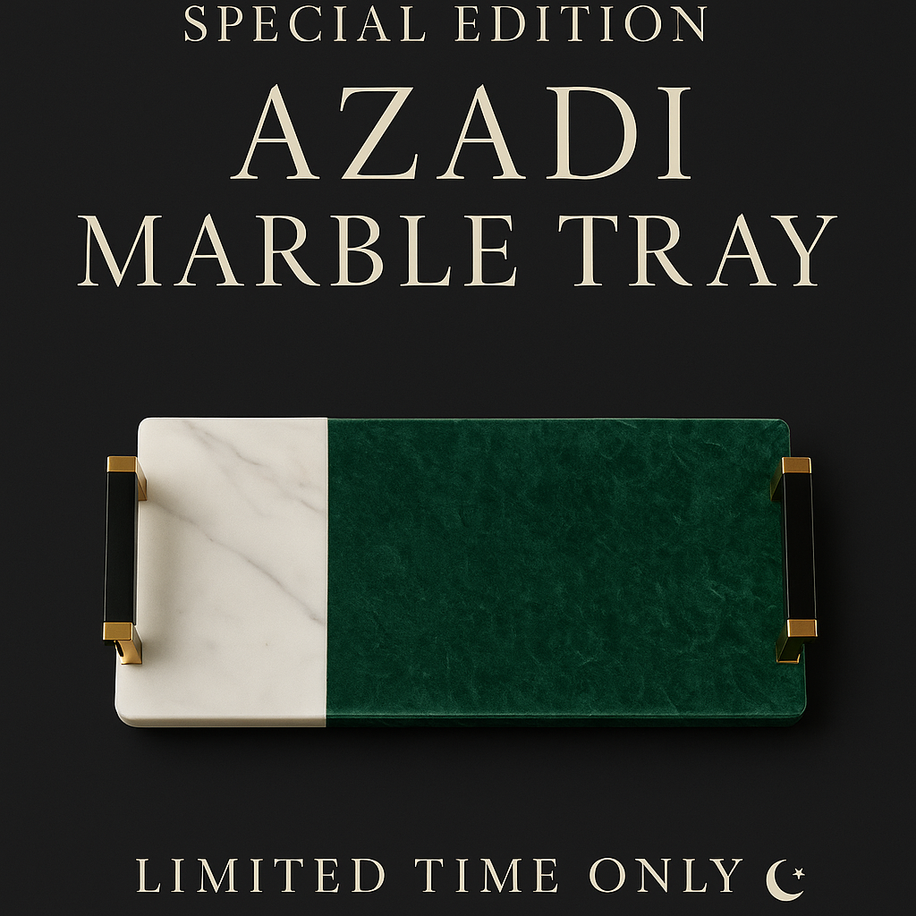 Azadi Luxury Marble Tray