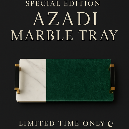 Azadi Luxury Marble Tray