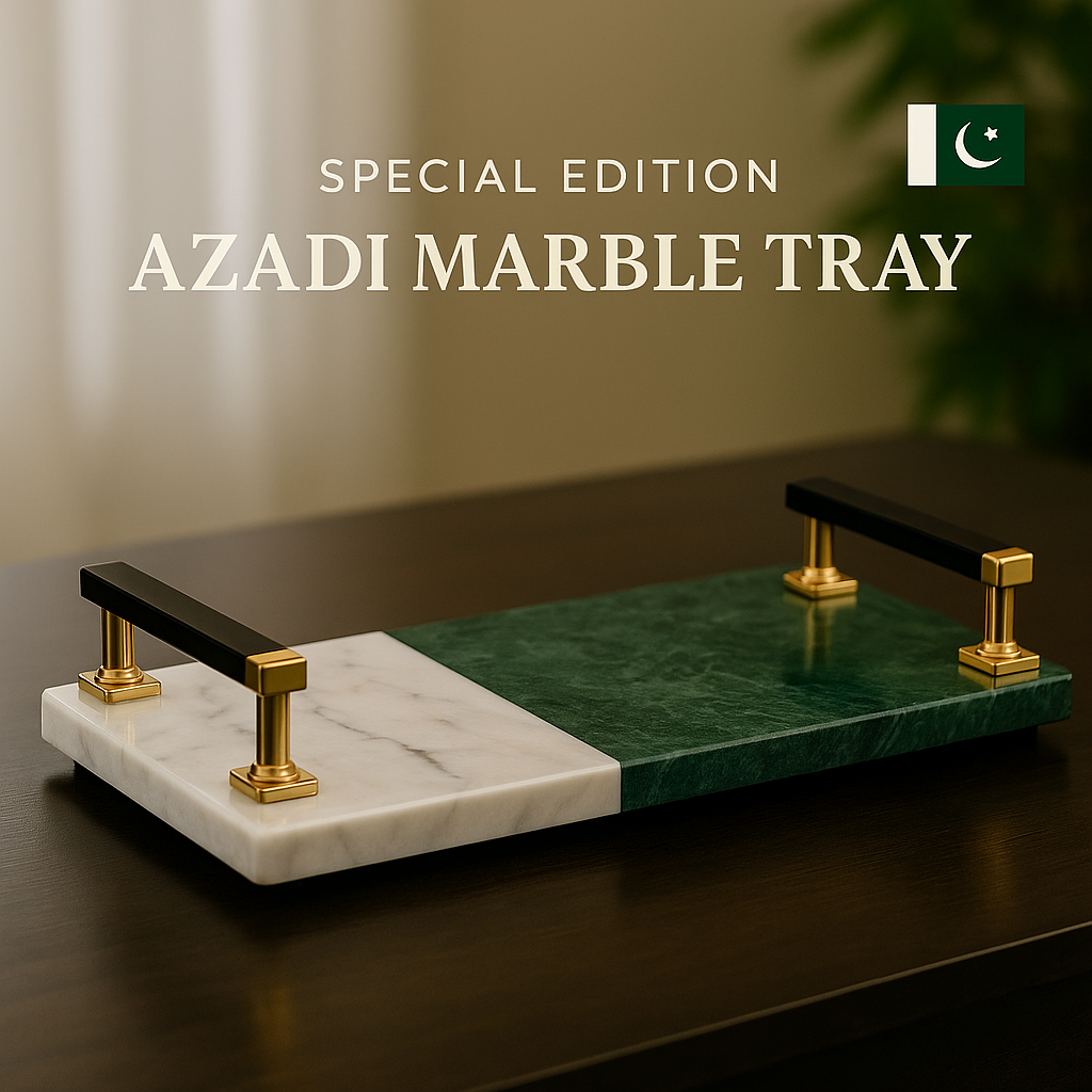 Azadi Luxury Marble Tray