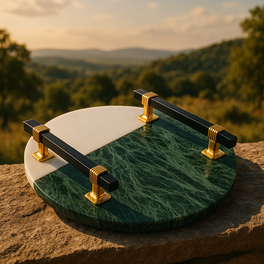 Azadi Luxury Round Platter