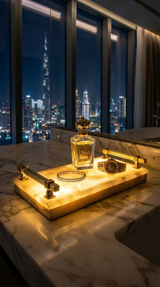 Onyx LED Glow Stone Tray